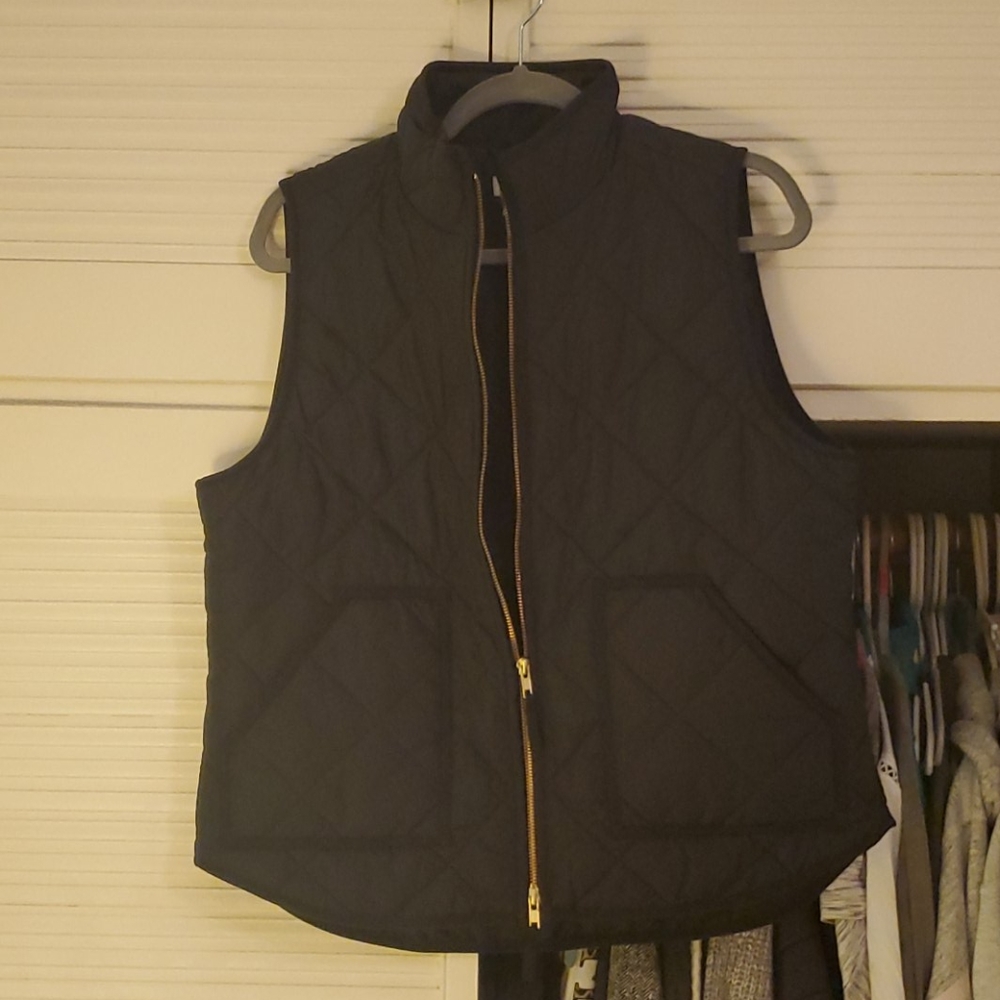 Jcrew quilted vest